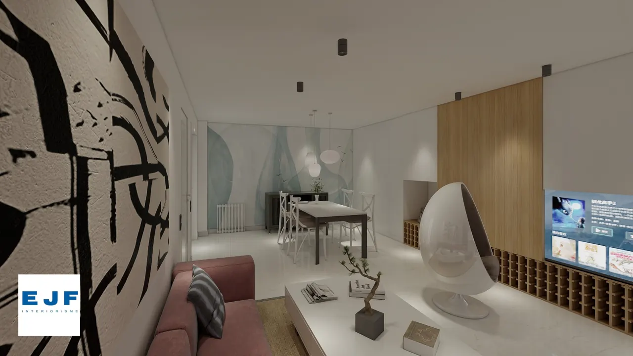Interior residencial projectat per EJF Studio